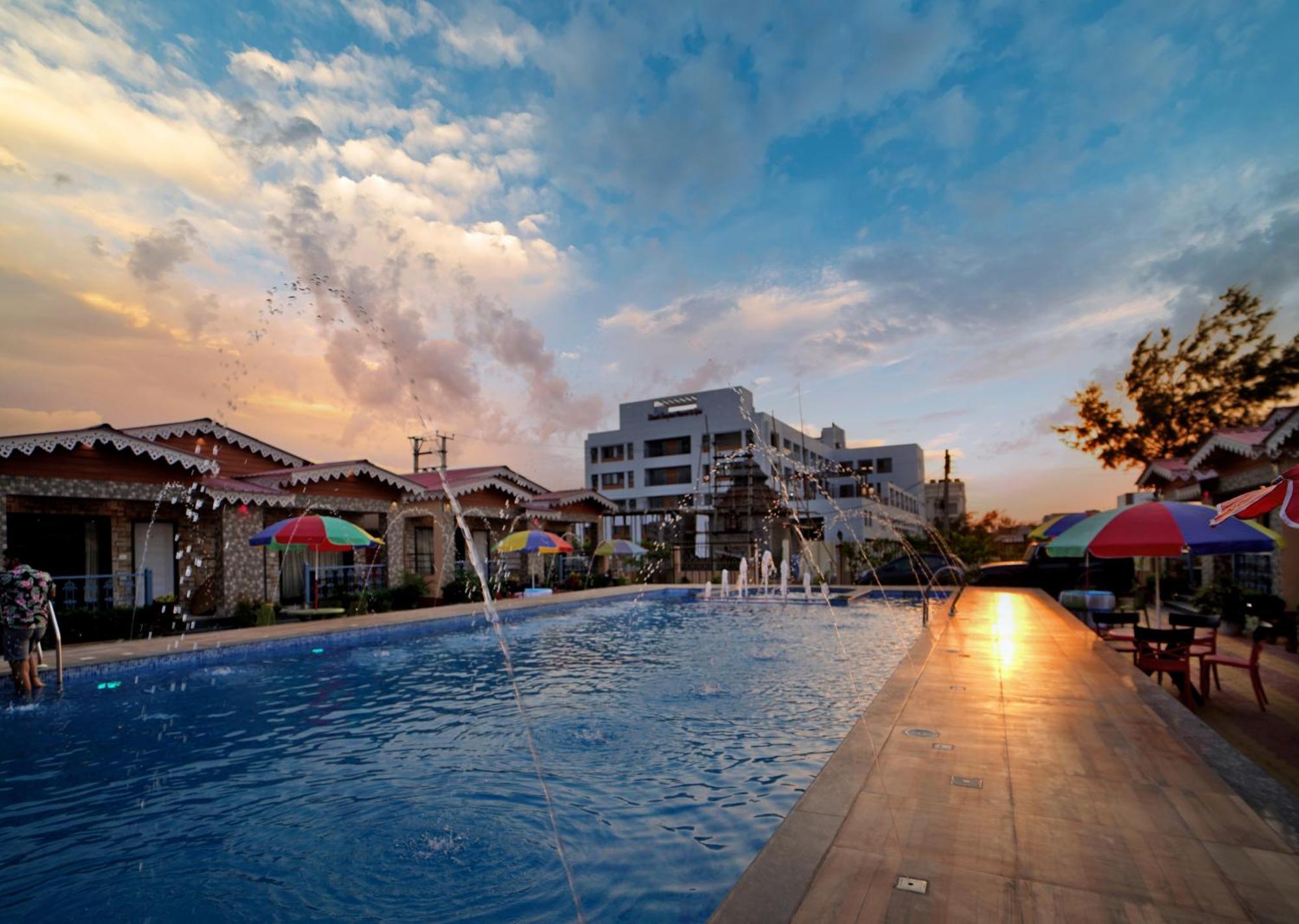 Aqua Blue Resort Private Limited Mandarmani Exteriör bild