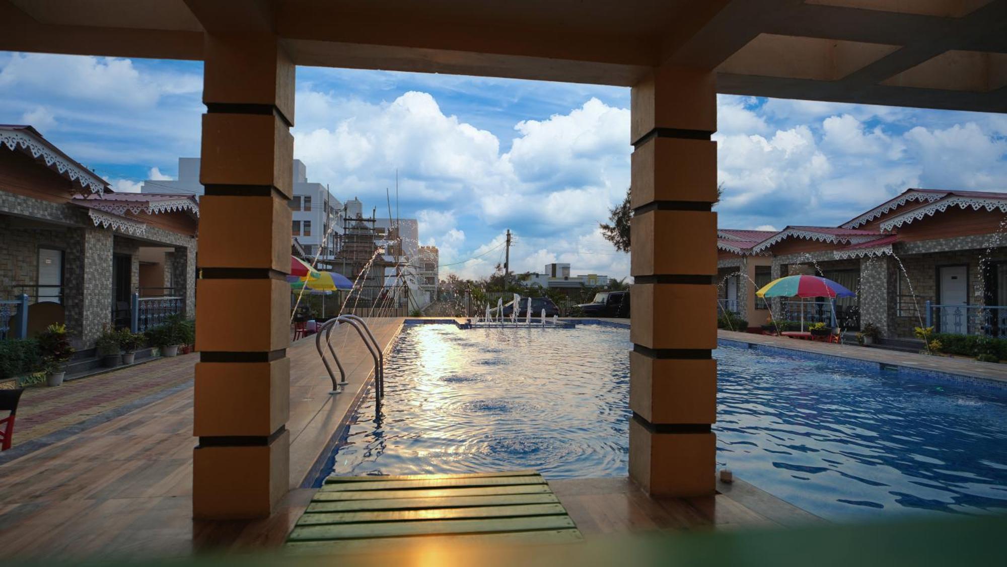 Aqua Blue Resort Private Limited Mandarmani Exteriör bild
