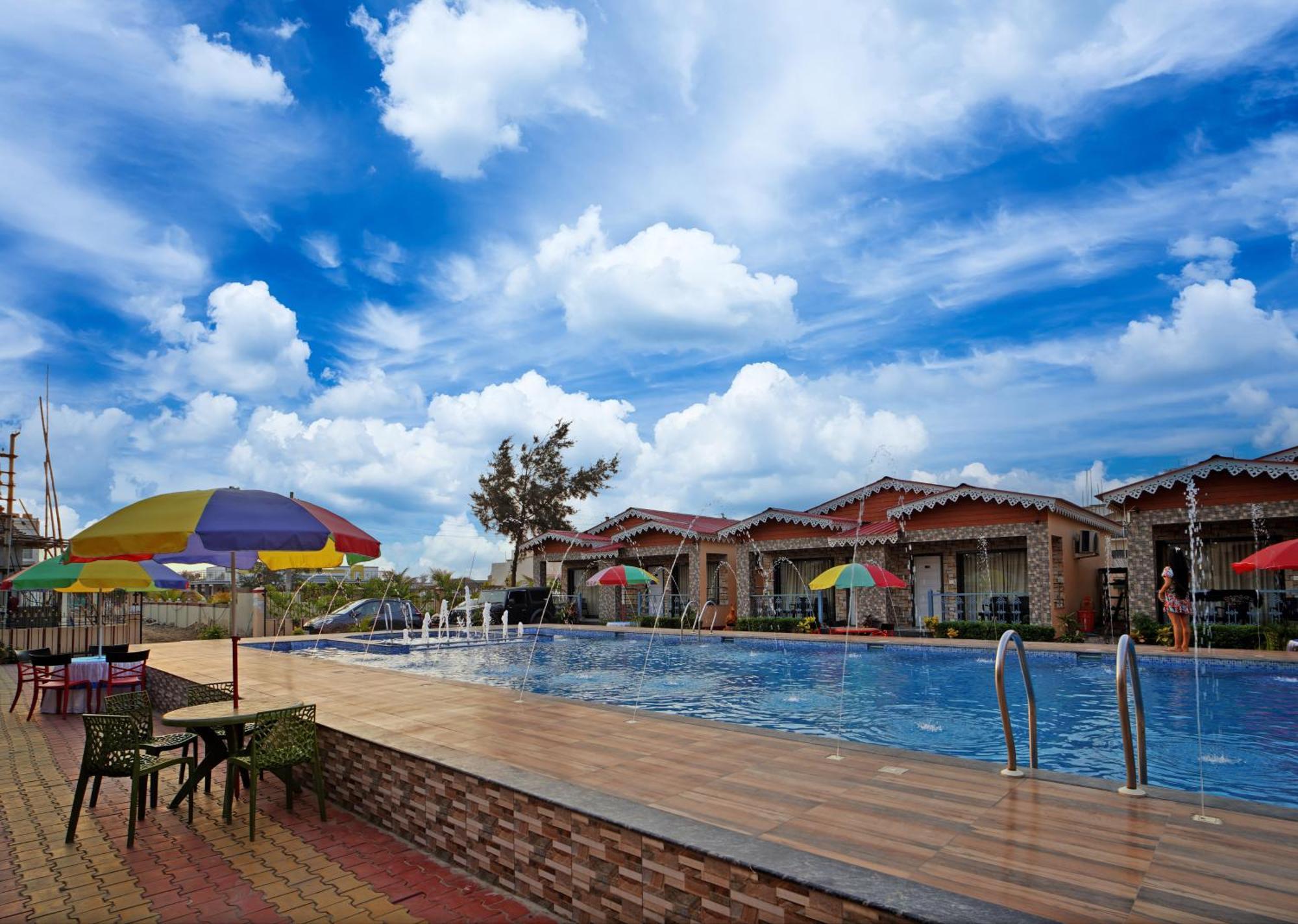 Aqua Blue Resort Private Limited Mandarmani Exteriör bild